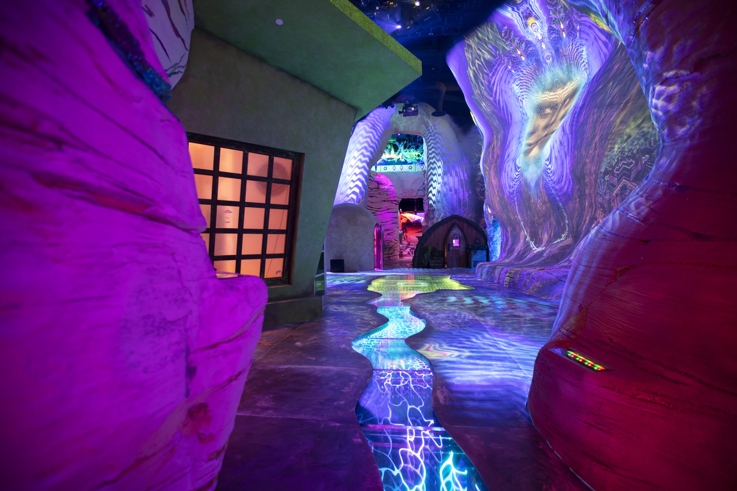 The Meow Wolf Las Vegas exhibit coming to completion in January of 2021